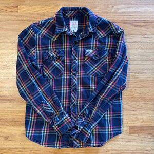 Men's Medium Topo Designs Field Plaid Shirt